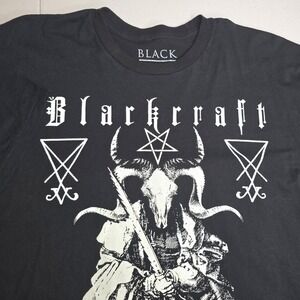 BLACK CRAFT XL Black Graphic Short Sleeve T-shirt -2196